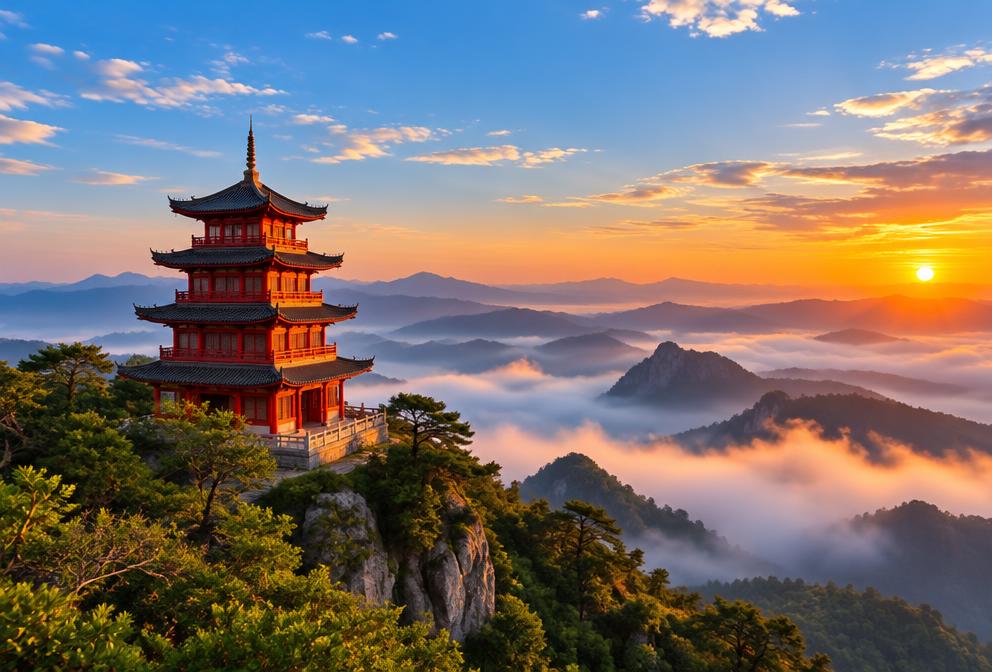 Mandarin Chinese landmark